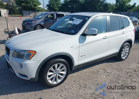 2013 BMW X3 xDrive28I из США, поврежденный, VIN 5UXWX9C56D0A09049